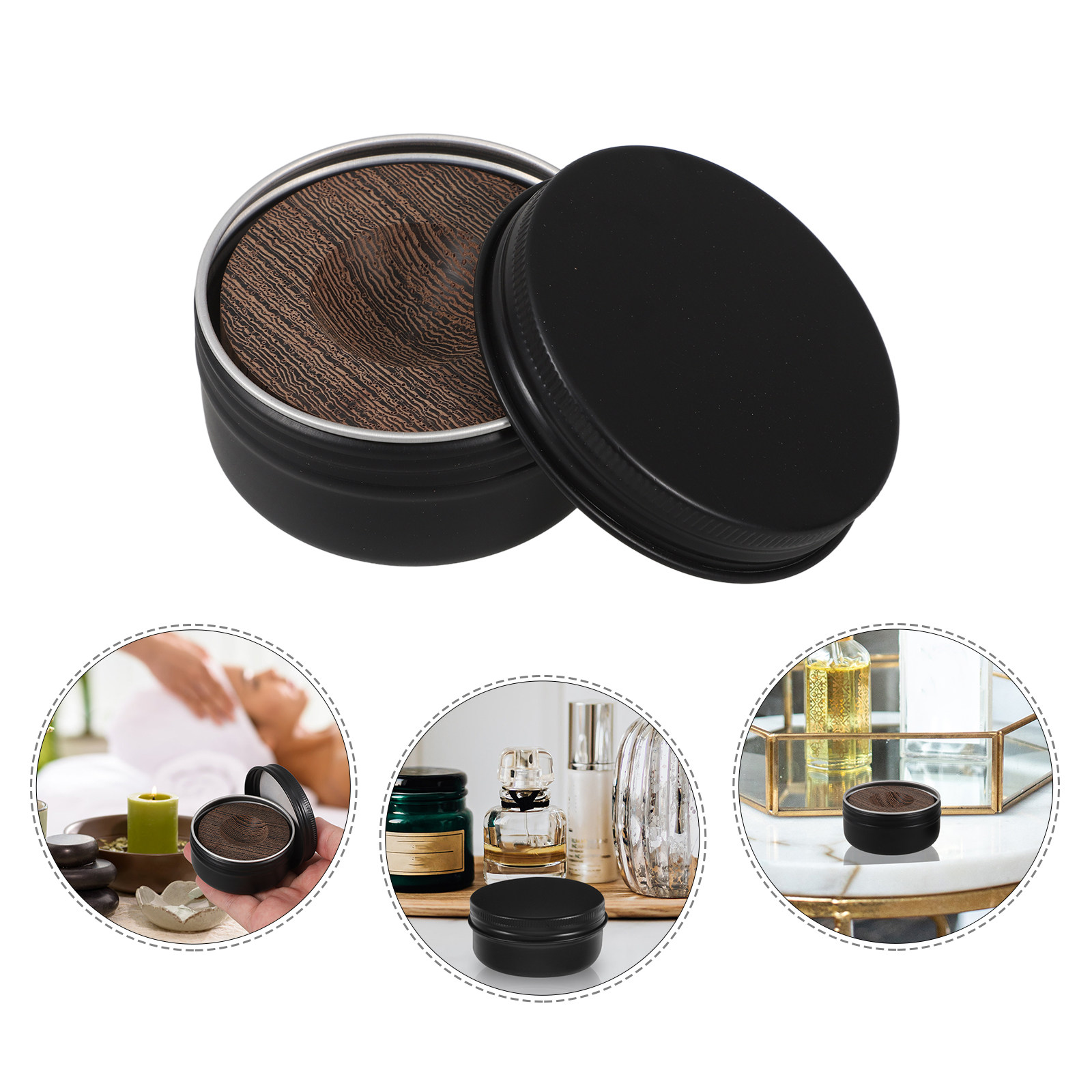 Home Fragrance Leather Diffuser - Stable Wood Essential Oil Diffuser Adorable