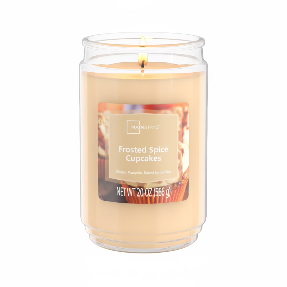 Home Fragrance Vanilla Scented Candle - Frosted Spice Cupcakes Scented Candle Large