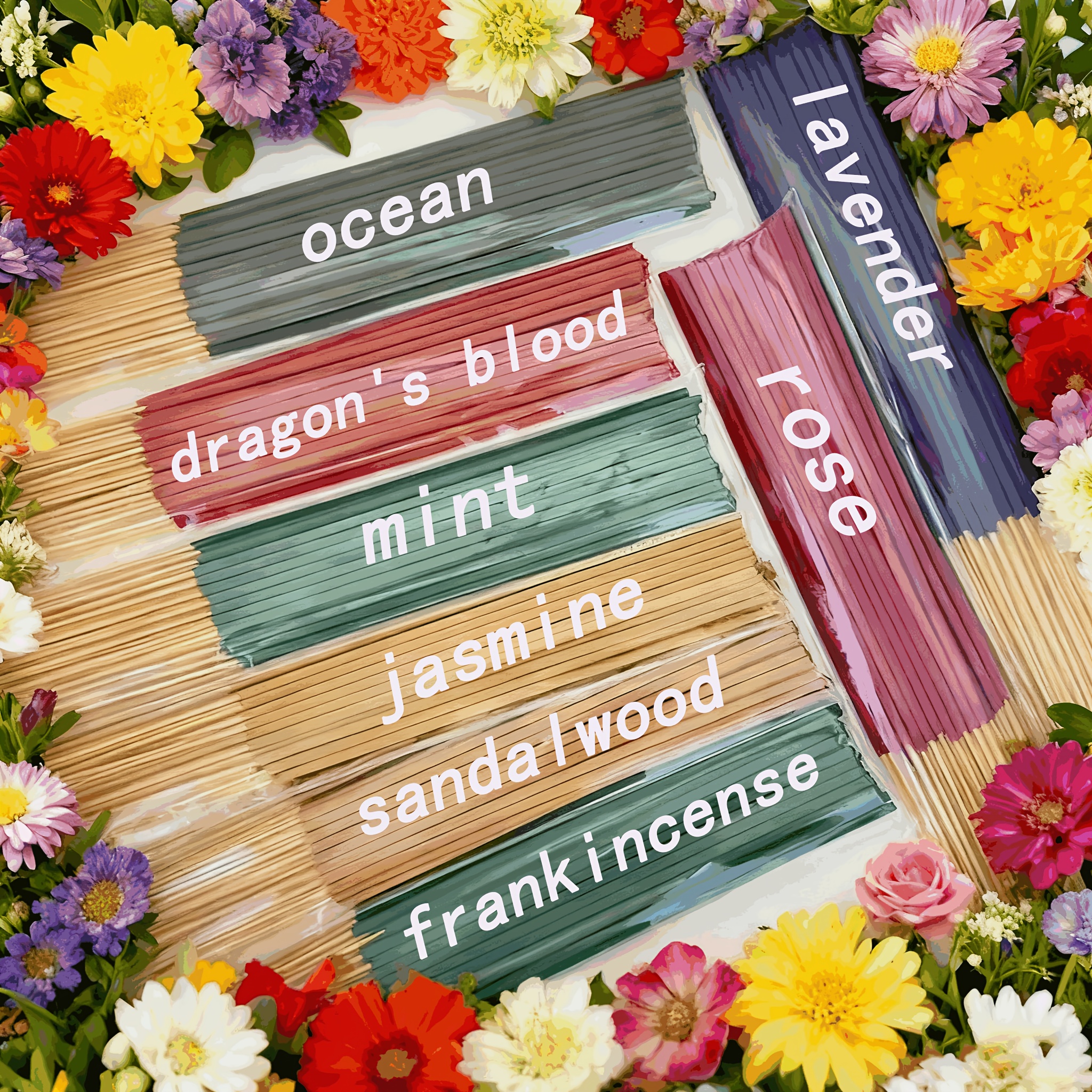 8 Sets of Incense Sticks - 160 – Home Fragrance Vanilla Scented Candle Bewertung und Preis