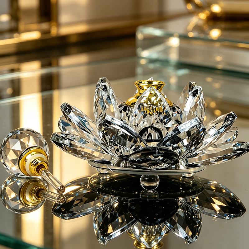 Decorative Crystal Lotus Flowe – Home Fragrance Units Bewertung und Preis