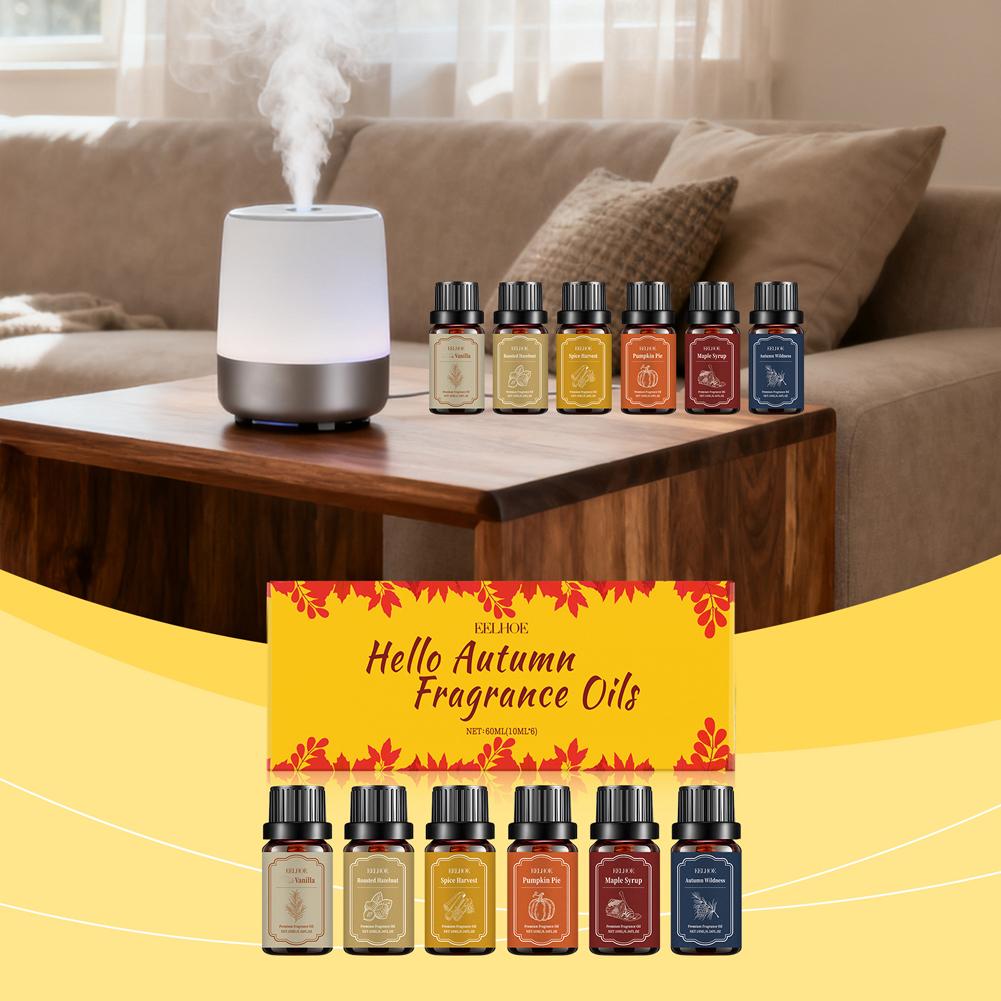 6x10ml Autumn Diffuser Fragran – Home Fragrance Vanilla Scented Candle Bewertung und Preis