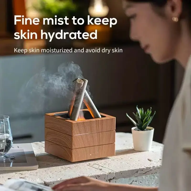 Air Humidifier Flame Essential – Home Fragrance Leather Diffuser Bewertung und Preis