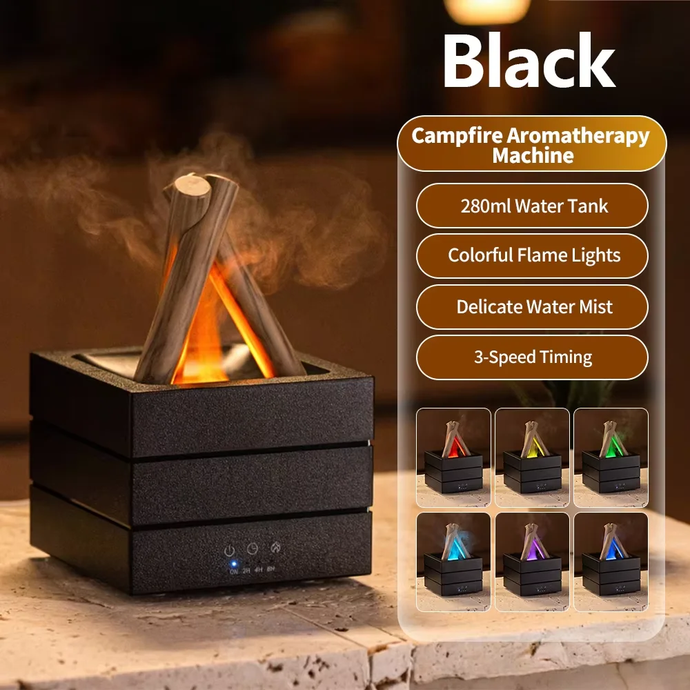 Air Humidifier Flame Essential – Home Fragrance Leather Diffuser Bewertung und Preis