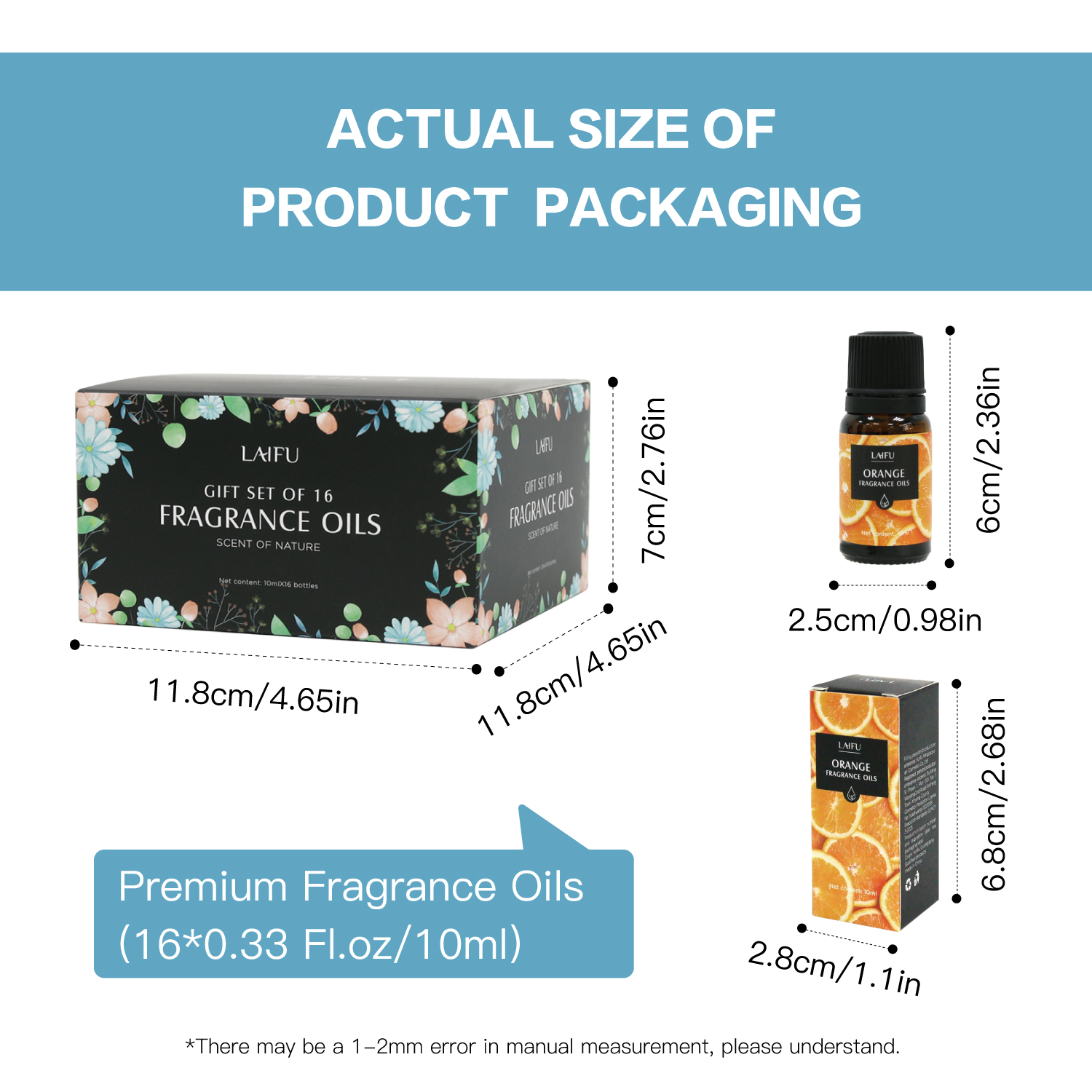 16x10ml Essential Oils Set for – Home Fragrance Brand Bewertung und Preis