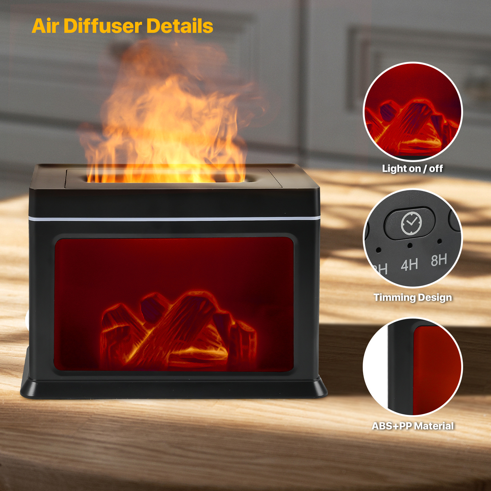 Fireplace Aromatherapy Machine – Home Fragrance Large Bewertung und Preis