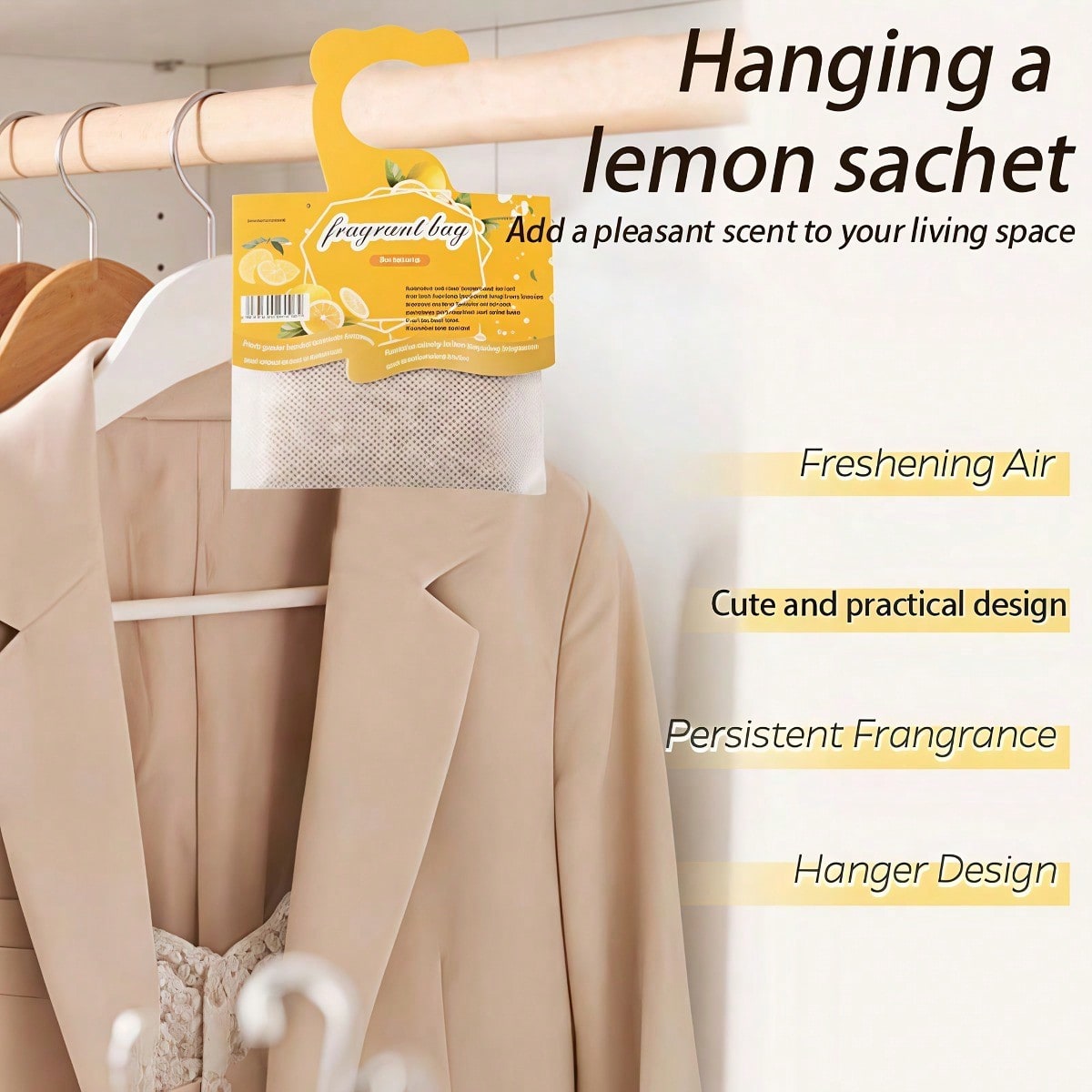 Hanging Lemon Scented Sachets, – Home Fragrance Brand Bewertung und Preis