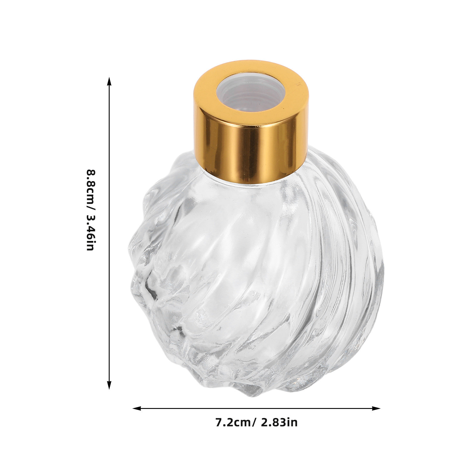 2Pcs 100Ml Clear Glass Vintage – Home Fragrance Leather Diffuser Bewertung und Preis