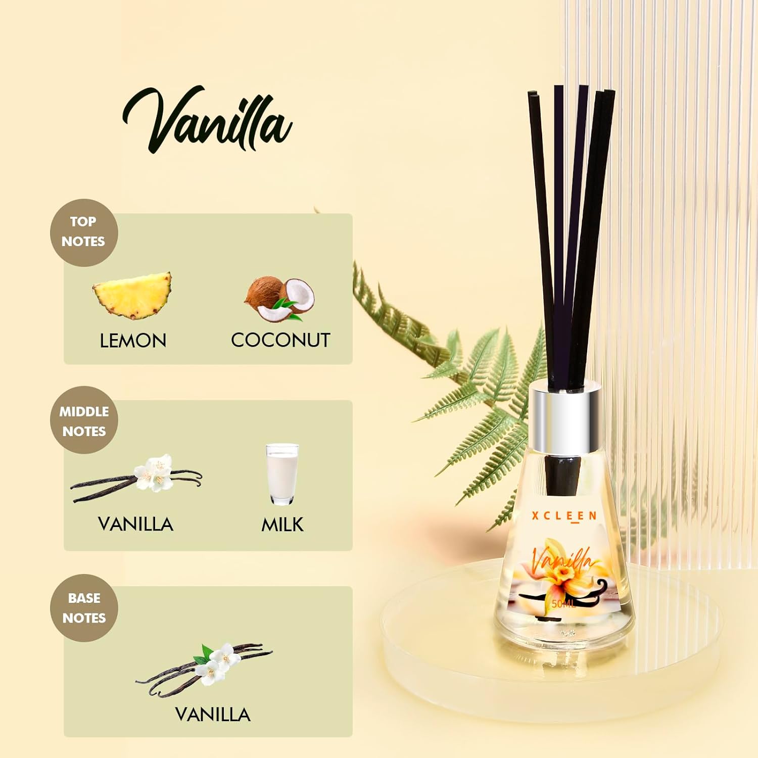 3 Pack Reed Diffuser, Scented  – Home Fragrance No 3 Bewertung und Preis