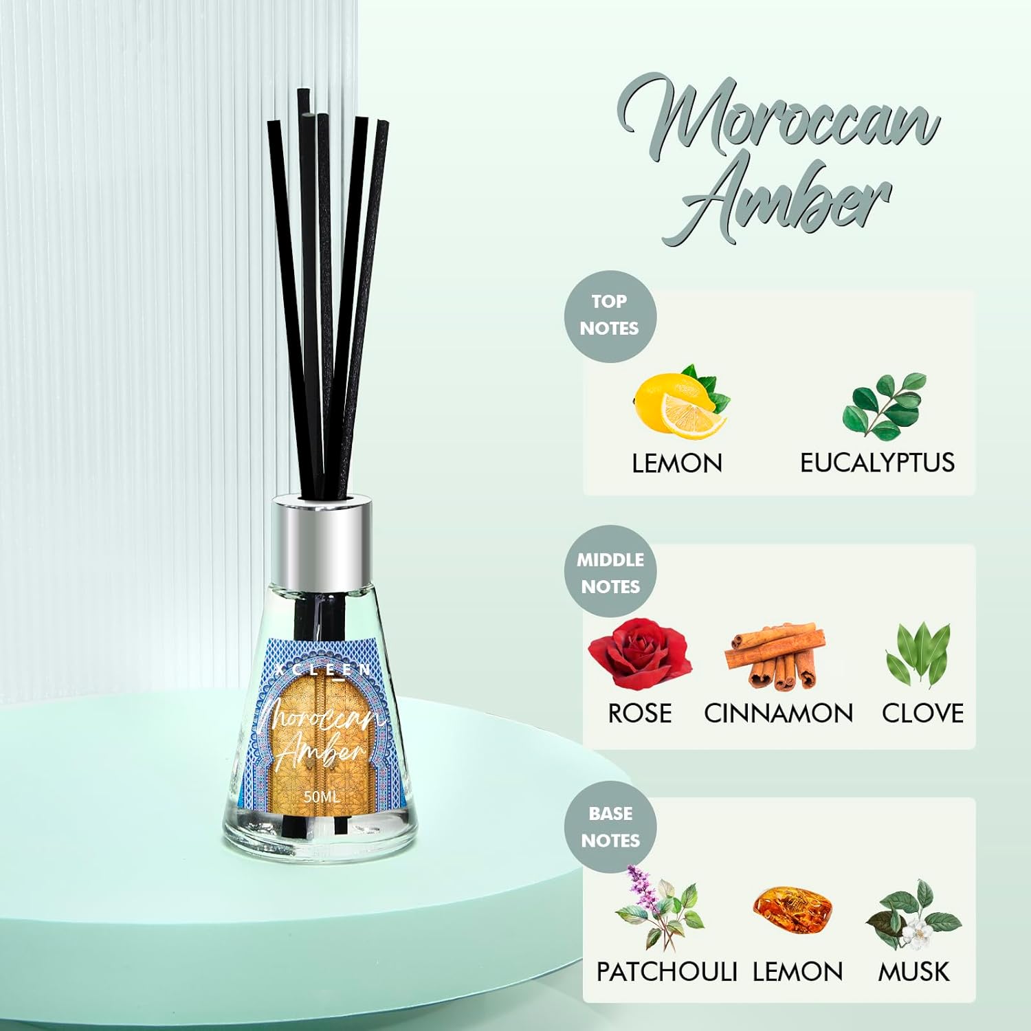 3 Pack Reed Diffuser, Scented  – Home Fragrance No 3 Bewertung und Preis