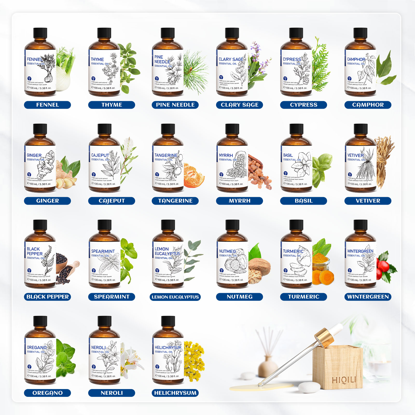HIQILI 100% Natural,100mL Esse – Home Fragrance Units Bewertung und Preis