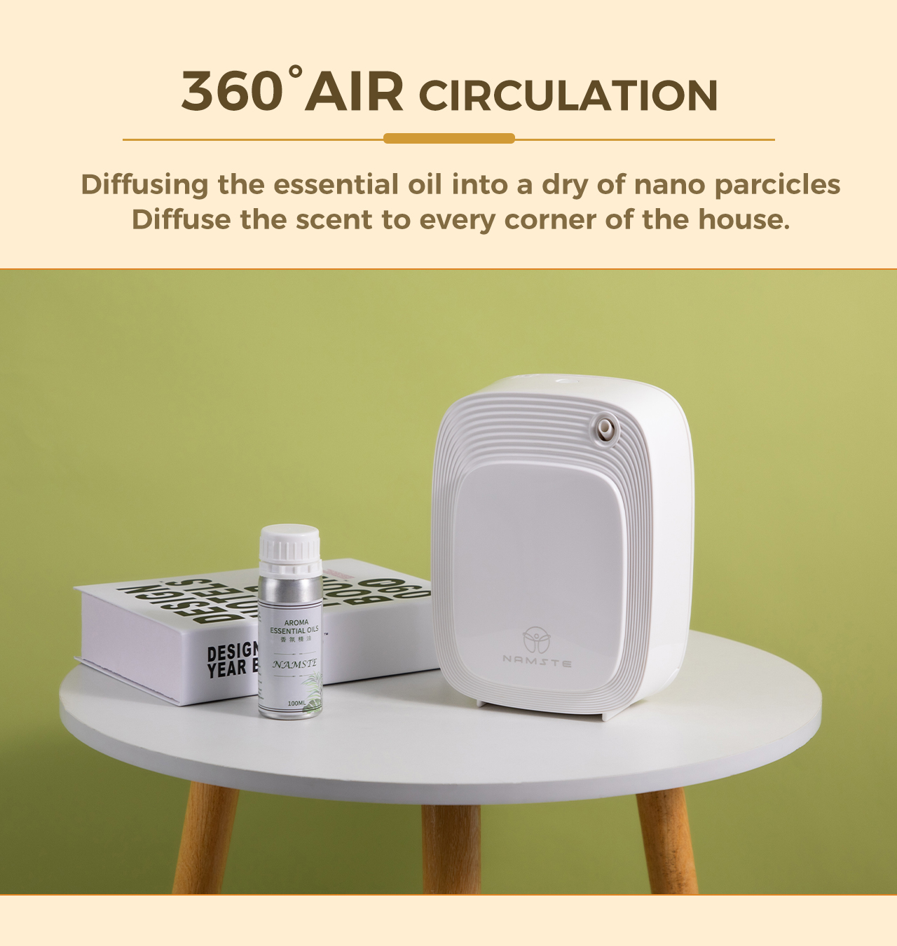 Namste 1000m³ Aroma Diffuser M – Home Fragrance System Bewertung und Preis