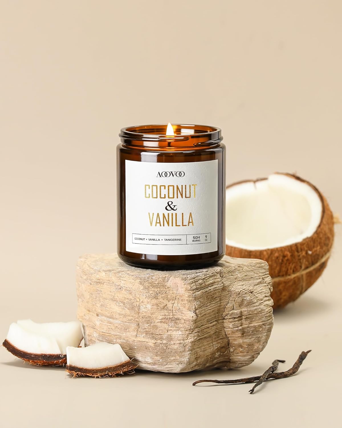 Coconut Vanilla Scented Candle – Home Fragrance Vanilla Scented Candle Bewertung und Preis