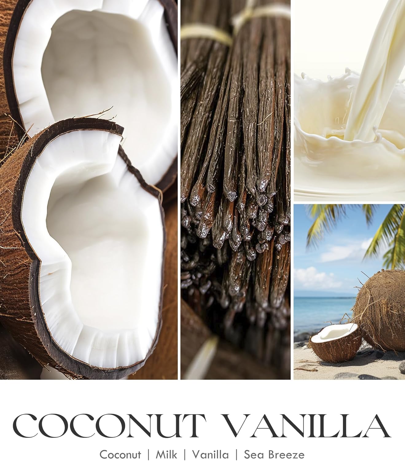 Coconut Vanilla Scented Candle – Home Fragrance Vanilla Scented Candle Bewertung und Preis